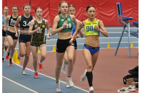 Pierwsze starty lekkoatletów